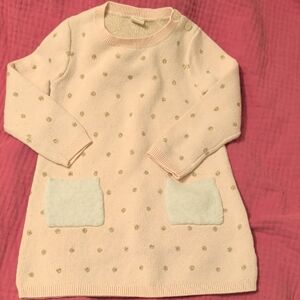 Tucker Soft Pink Knit with Subtle Gold Accents